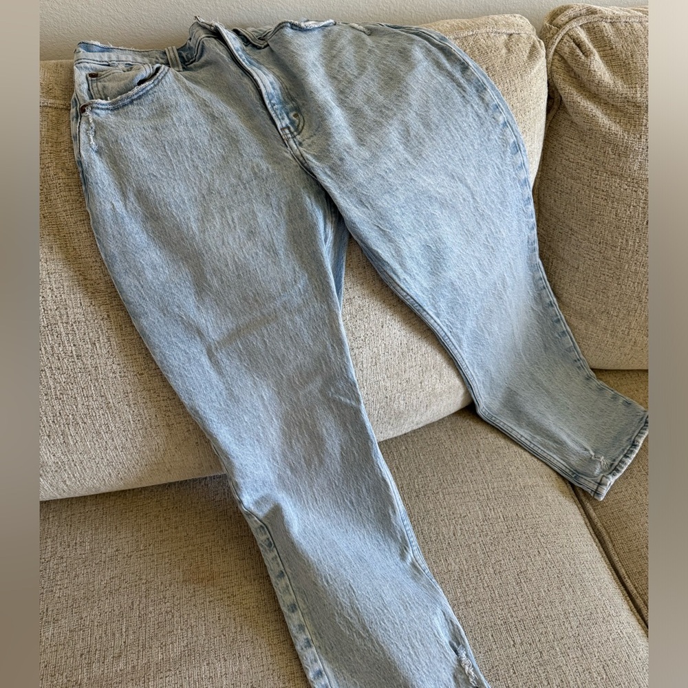 Abercrombie & fitch 90’s straight ultra high rise